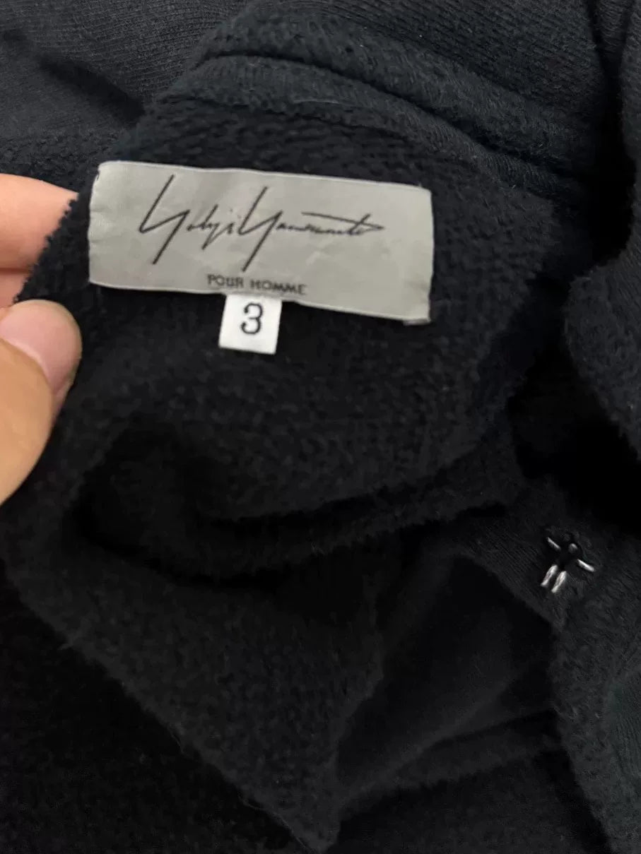Yohji Yamamoto 12aw Runway Deconstructed Scarf Cape