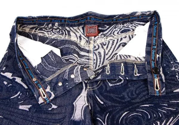 Jean Paul Gaultier Vintage Blue Floral Trousers