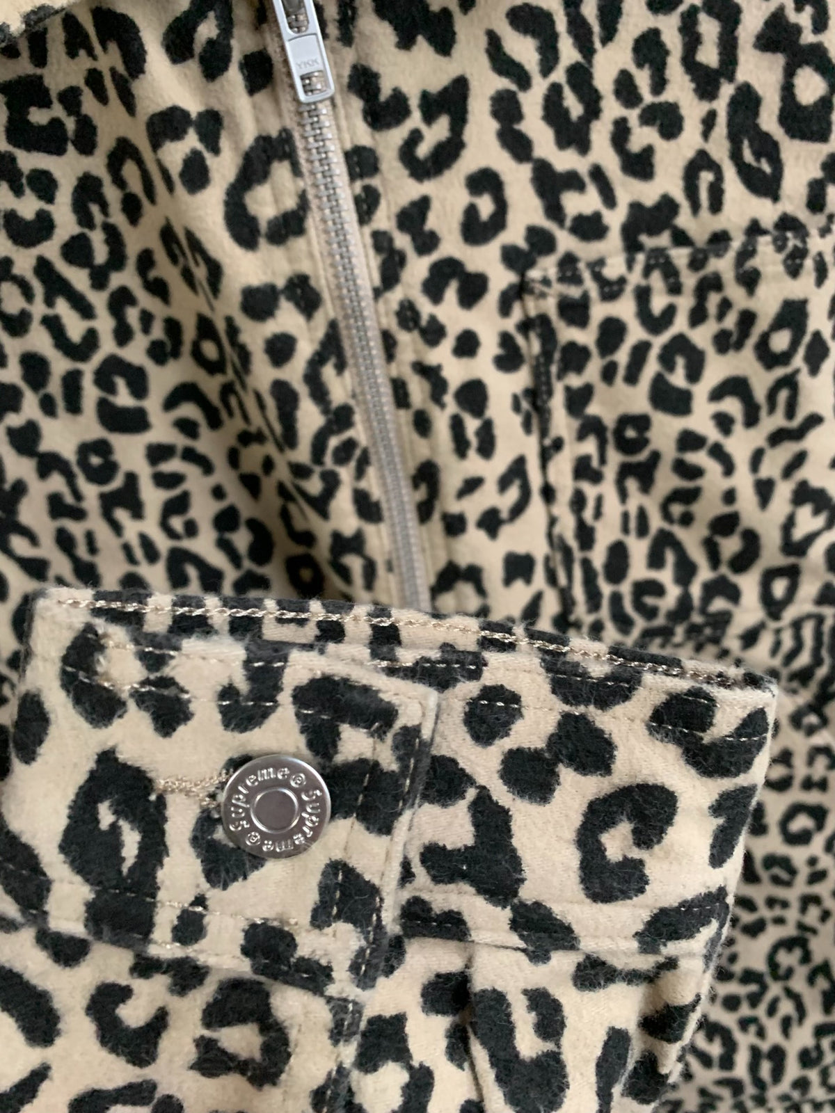 Supreme × Kindermann Leopard Print Jacket