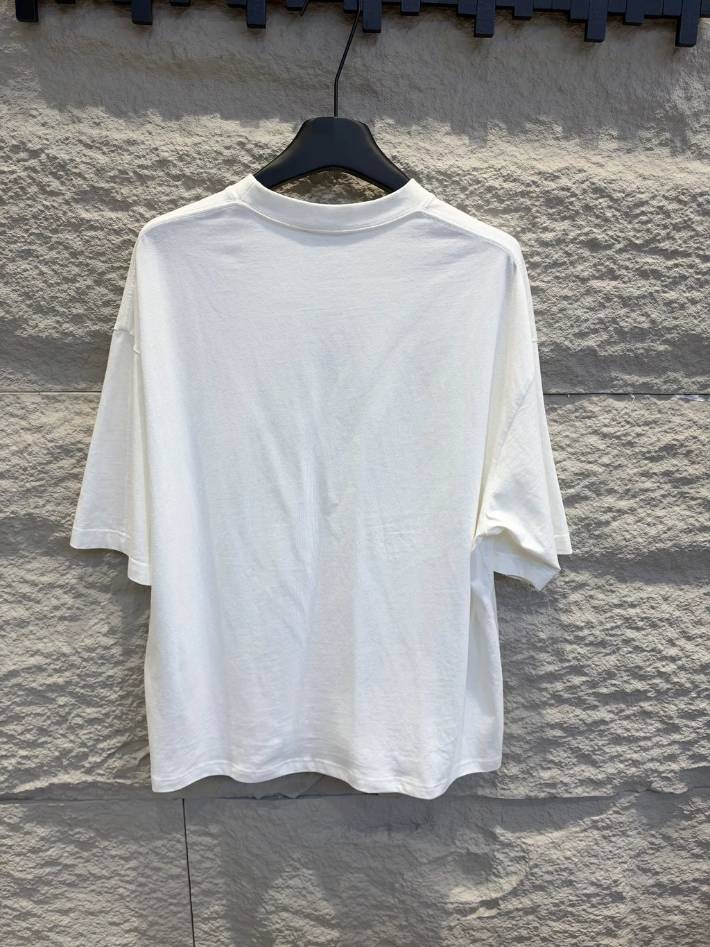 Balenciaga DUBAI White Letter Print Short Sleeve T-Shirt