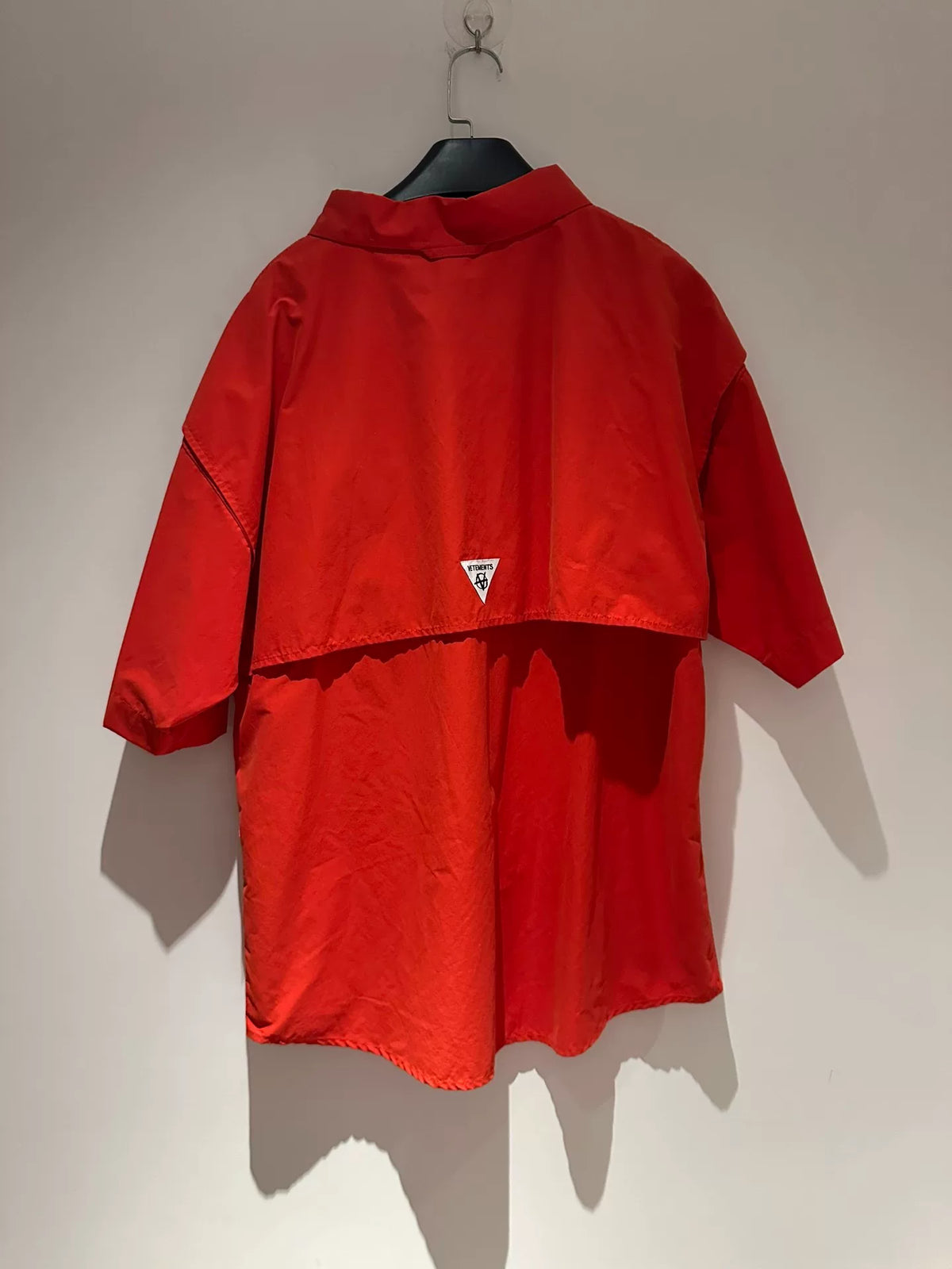 Vetements anti-war shirt short sleeve