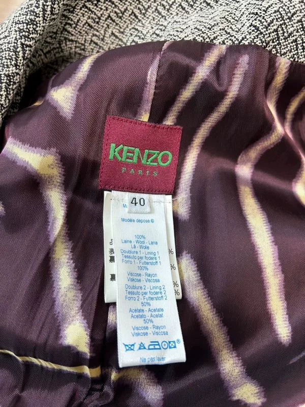 Kenzo Deconstructed Two Piece Jacket