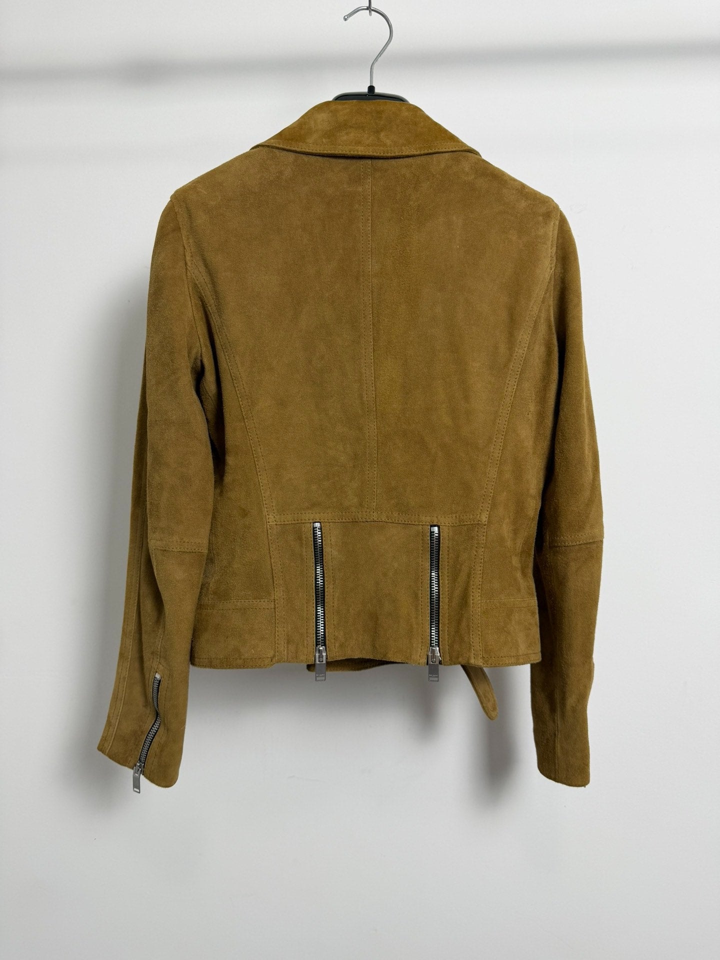 Saint Laurent Paris SLP 16ss Suede Biker Jacket