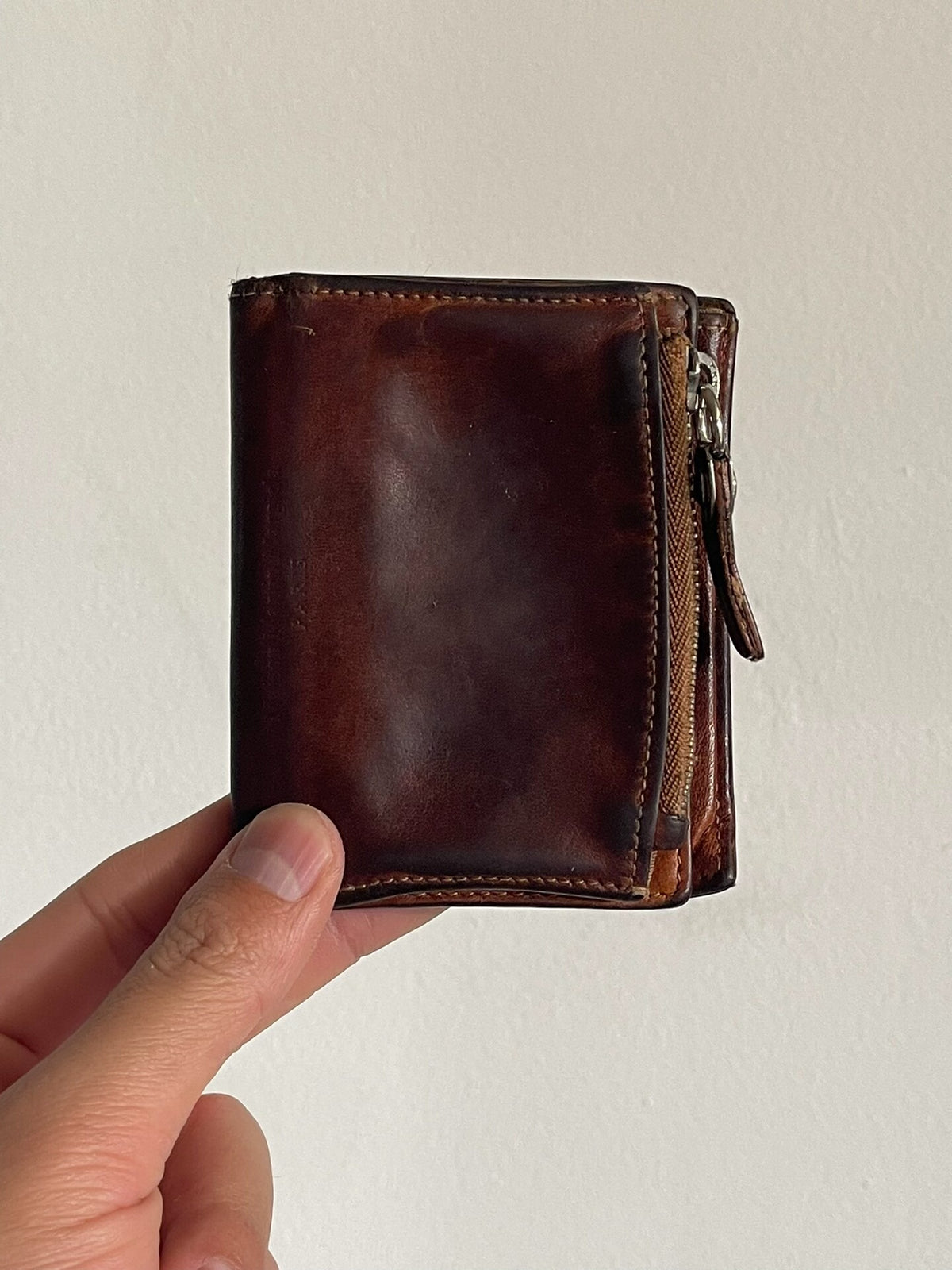 Maison Martin Margiela Tri-Fold Leather Wallet