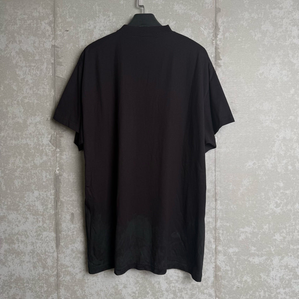 Balenciaga Distressed Print T-Shirt