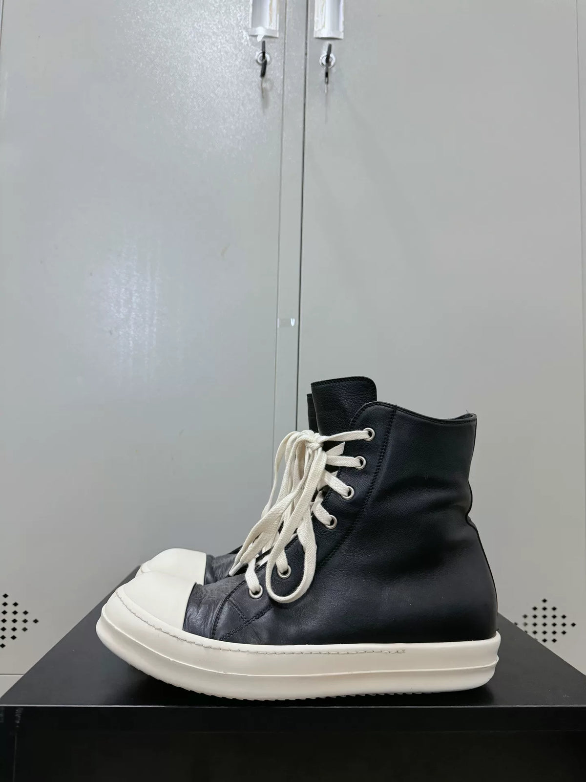 Rick Owens Cowhide Large Converse Sneakers
