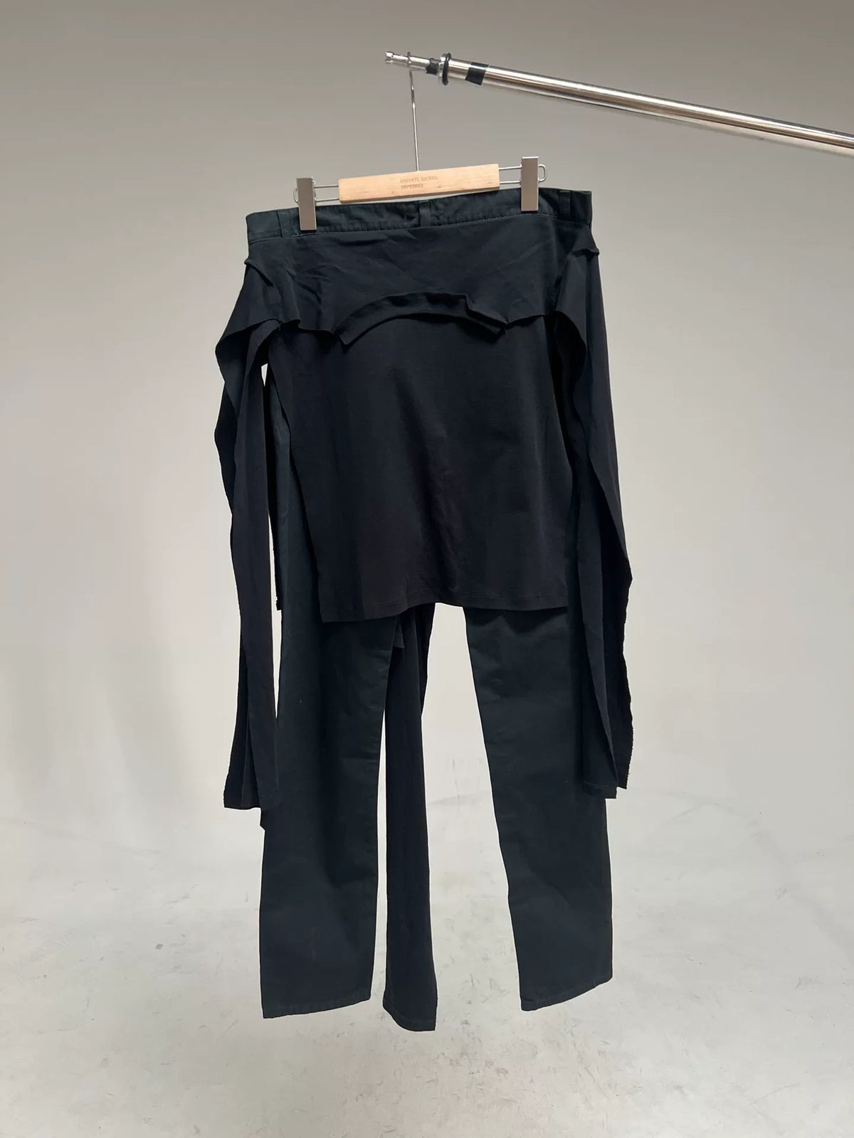 RAF SIMONS ARCHIVE REDUX Two-Piece Ribbon Deconstructed Casual Long Pants