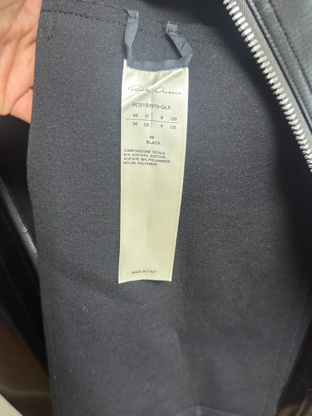 Rick Owens 21SS Women's Klaus Coat