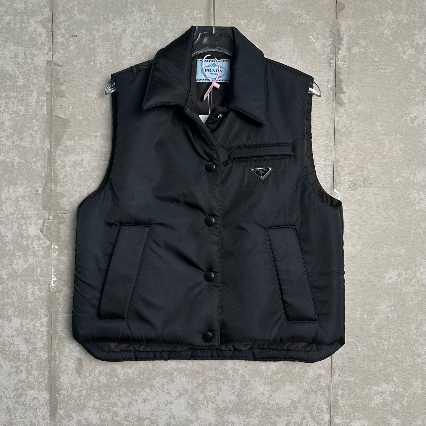 Prada Black Vest