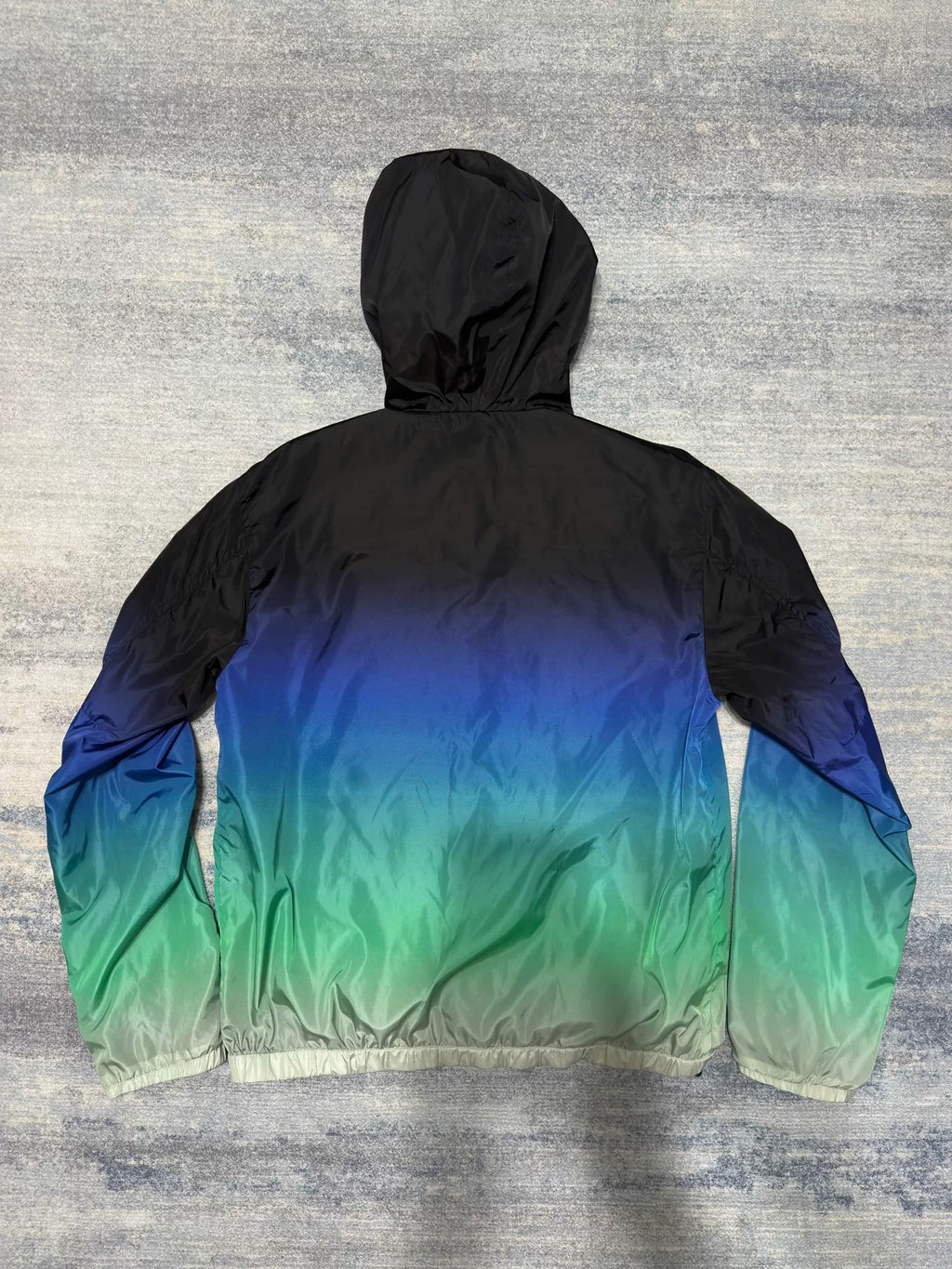 Givenchy Long Sleeve Top Gradient Zip Hooded Jacket