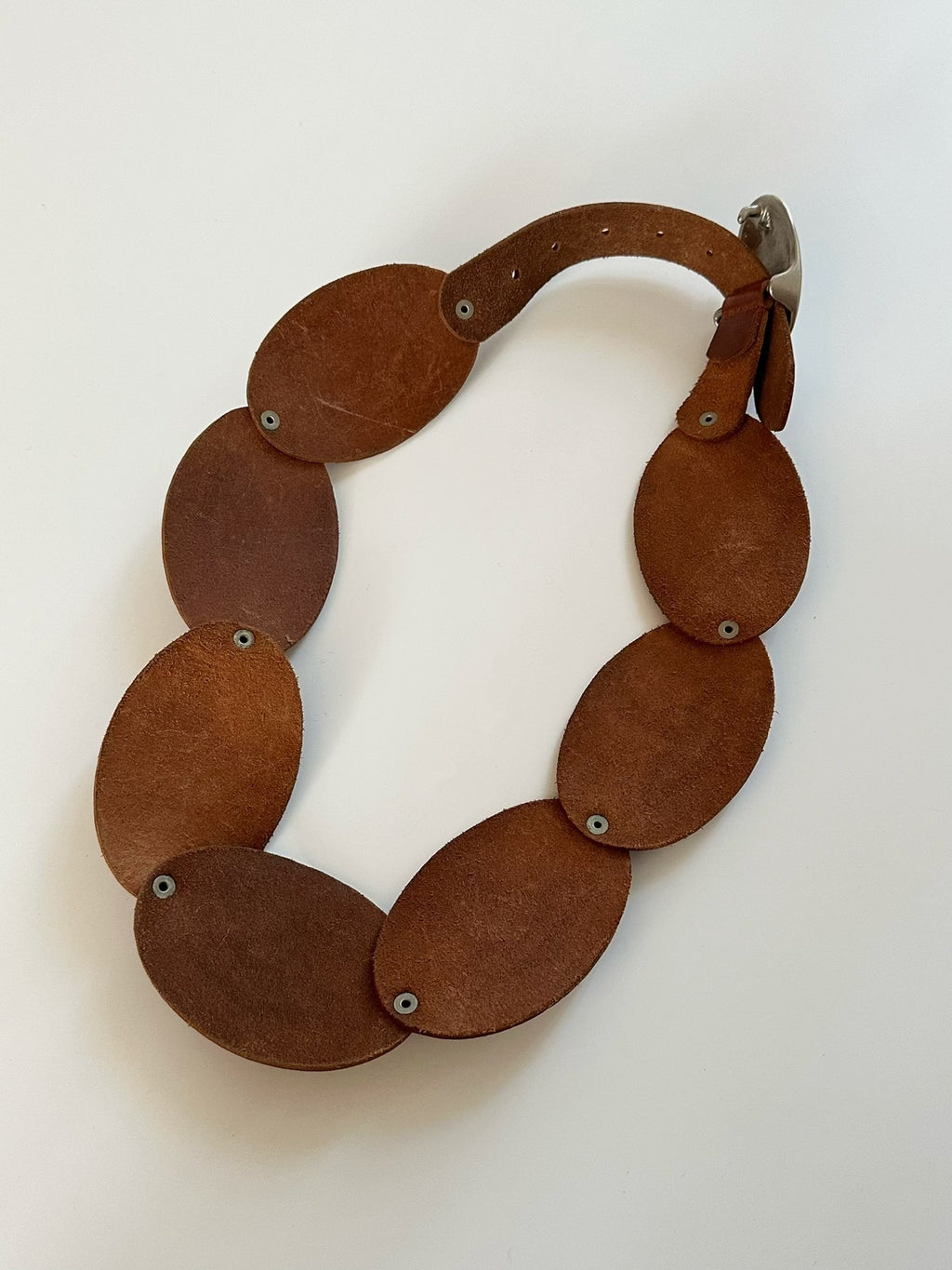 Vintage Vivienne Westwood interlocking orb logo belt