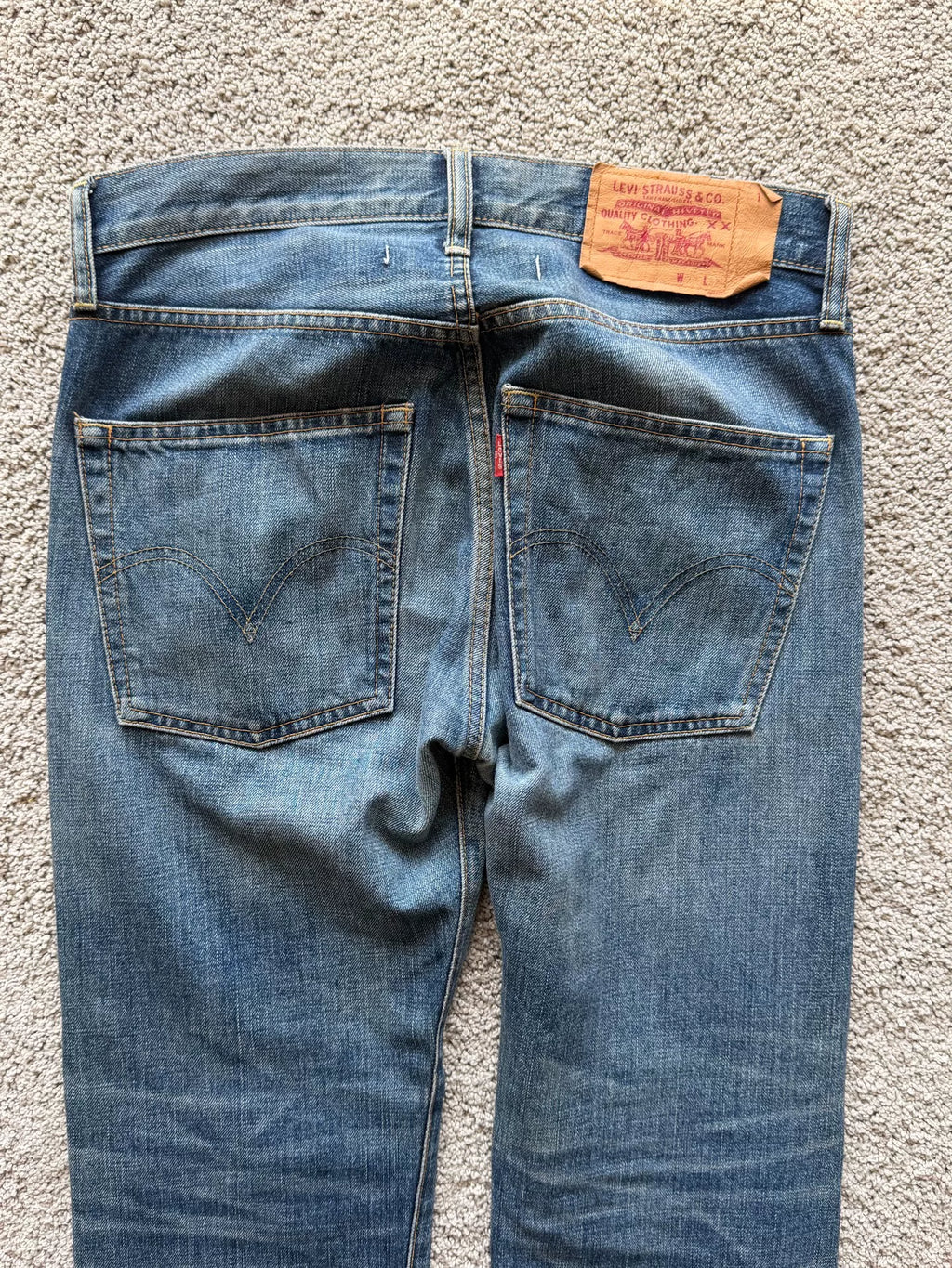 Junya Watanabe SS09 Poem Denim Trousers