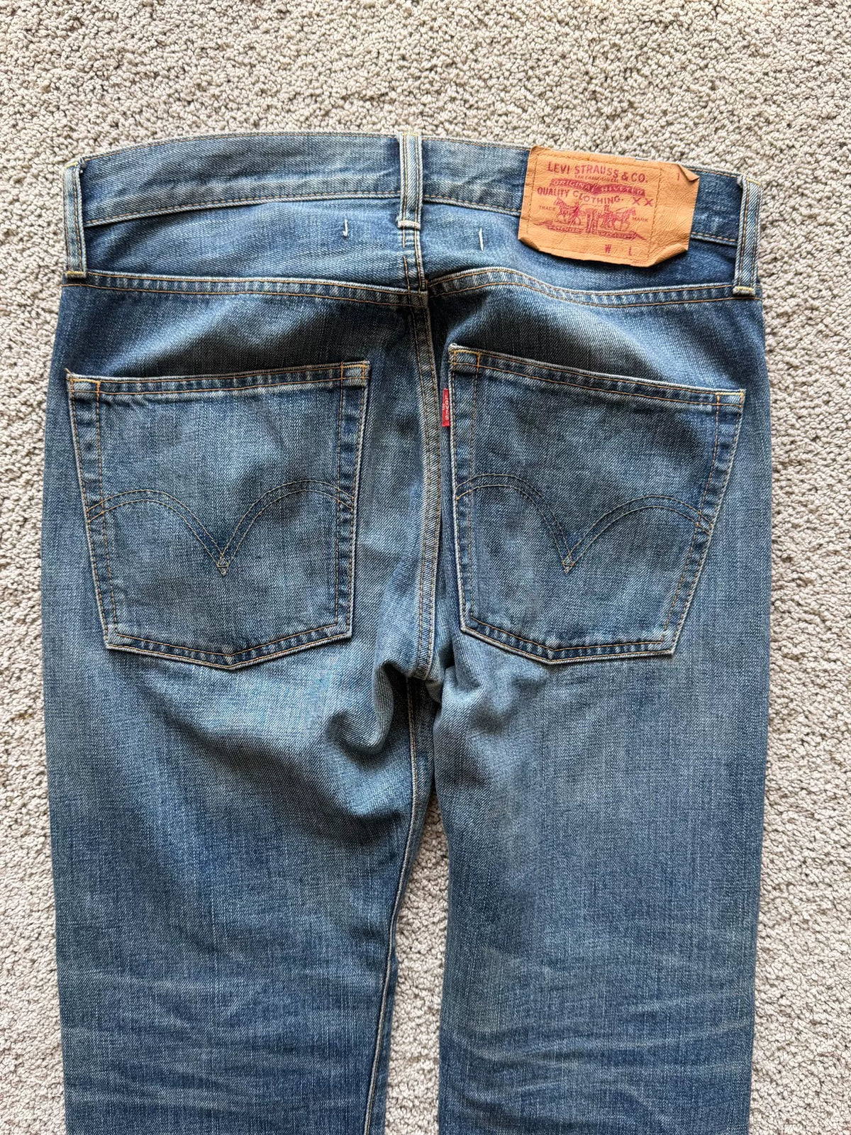 Junya Watanabe SS09 Poem Denim Trousers