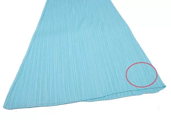 Issey Miyake Vintage Blue Pleated Skirt