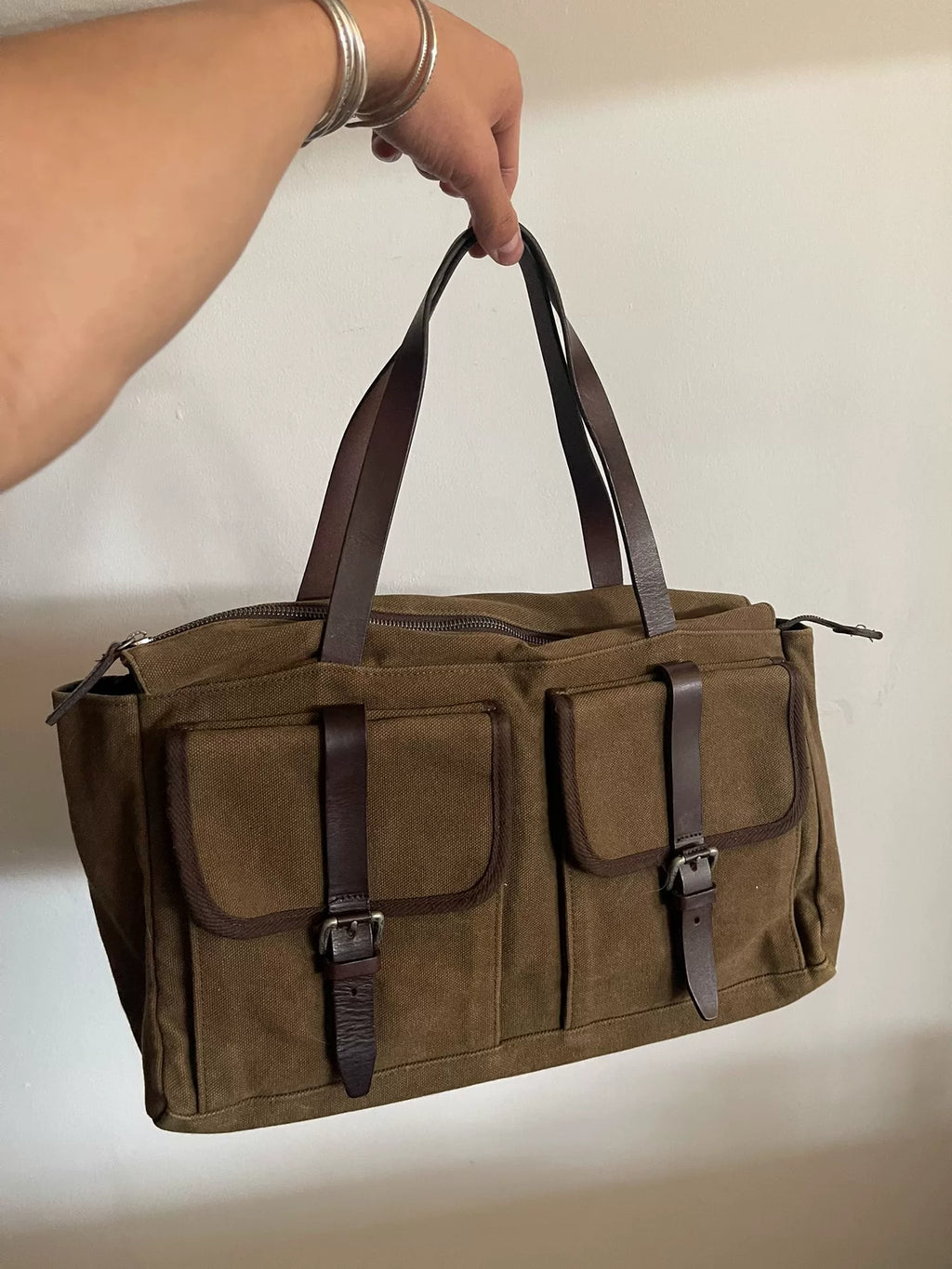 Dries Van Noten Vintage Handheld Postman Bag