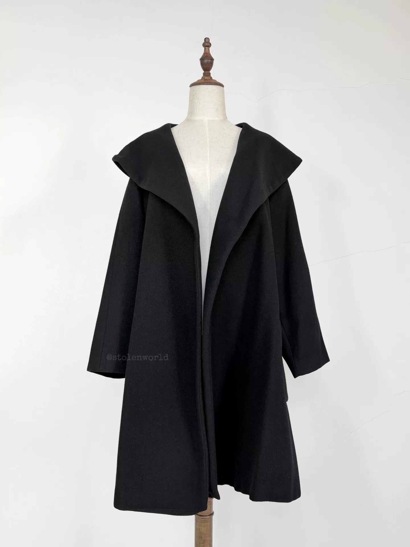 Yohji Yamamoto Y's Wool Collar Lapel Coat - Devines