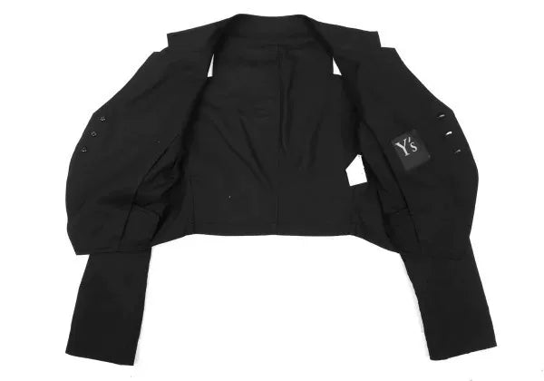 Yohji Yamamoto Black Multi-Button Jacket