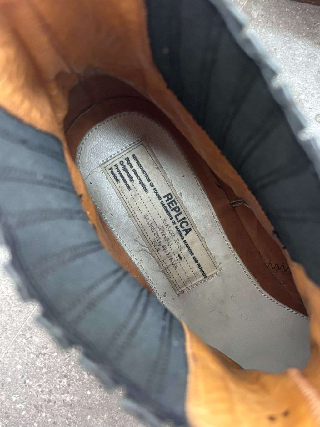 Maison Martin Margiela | Personal Era Rawhide Western Boots