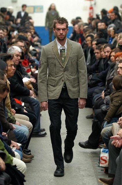 Junya Watanabe Fall 2006 Men Cross Camo Taxi Driver Shirt