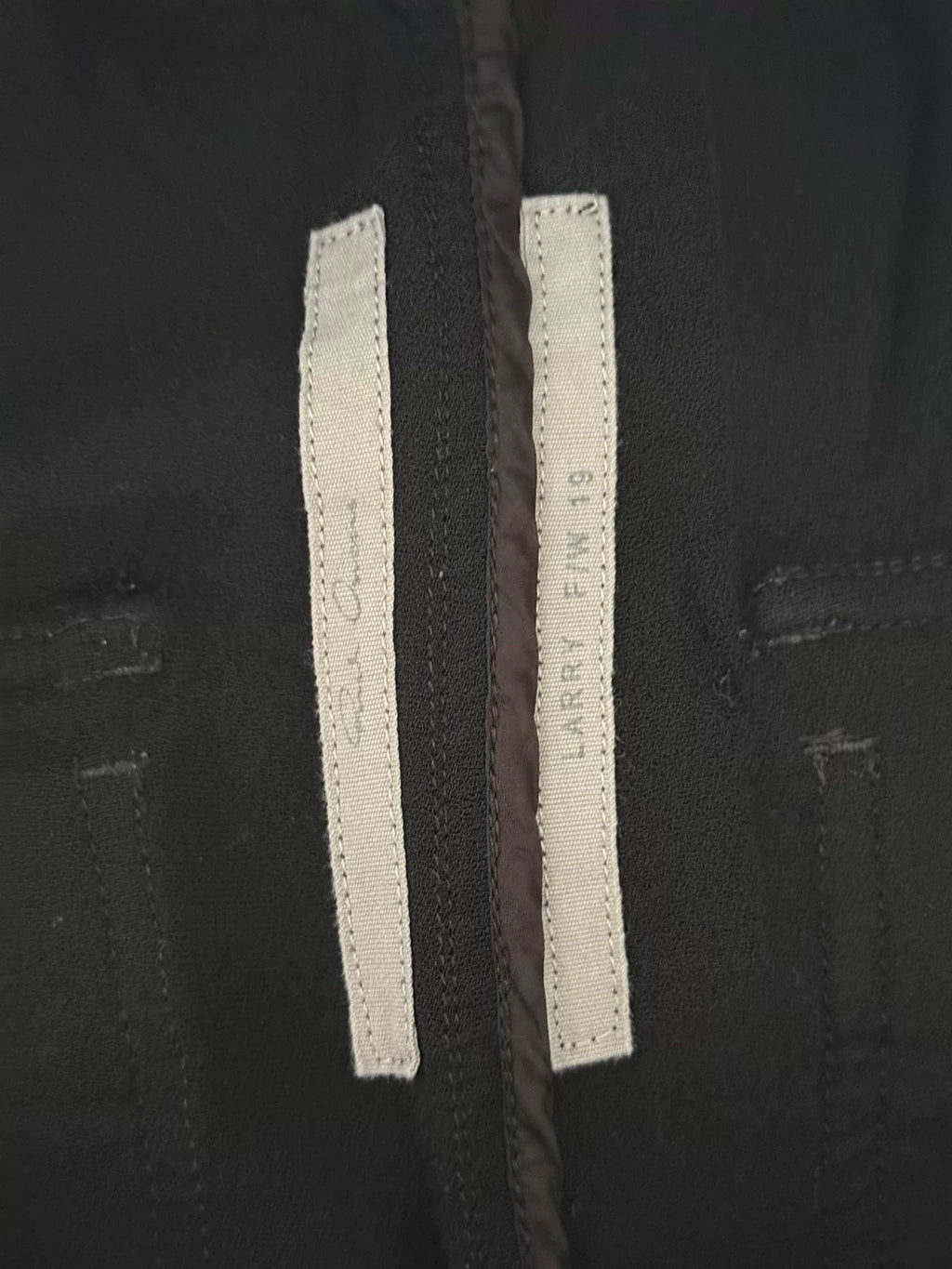 Rick Owens Main Line Wool Straight-Leg Trousers