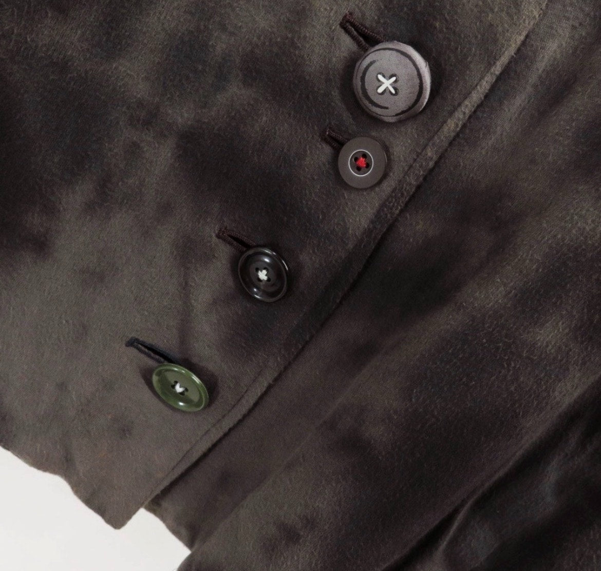 Undercover AW04 Dyed Multi-Button Coat