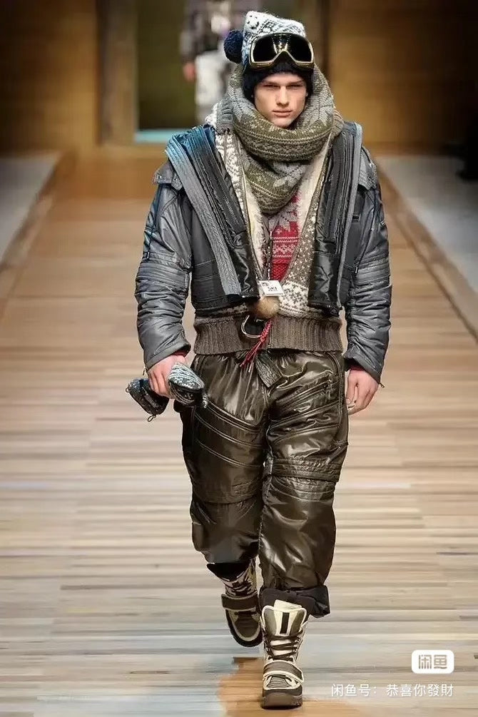 Dolce & Gabbana D&G 10AW Astro Space Armor Cargo Pants