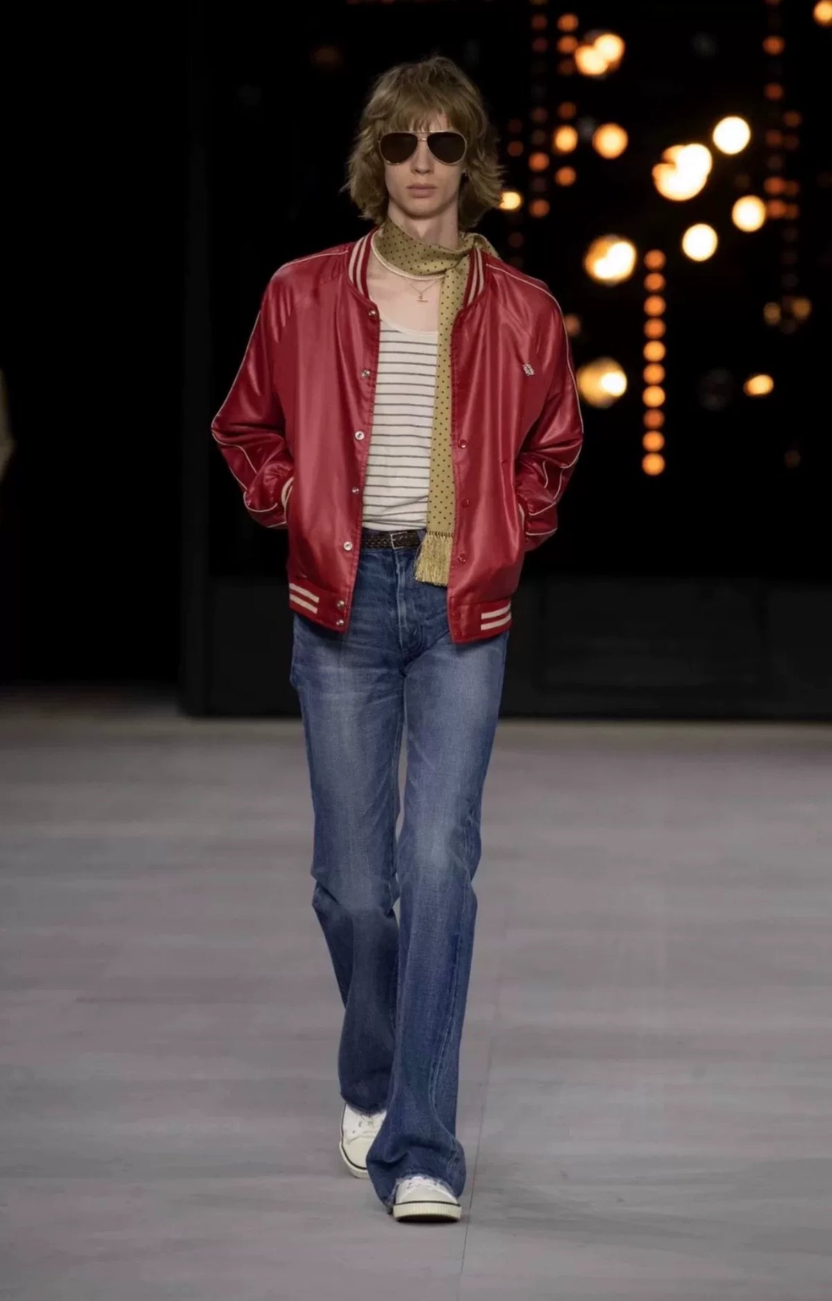 Celine SS20 Teddy Baseball Jacket