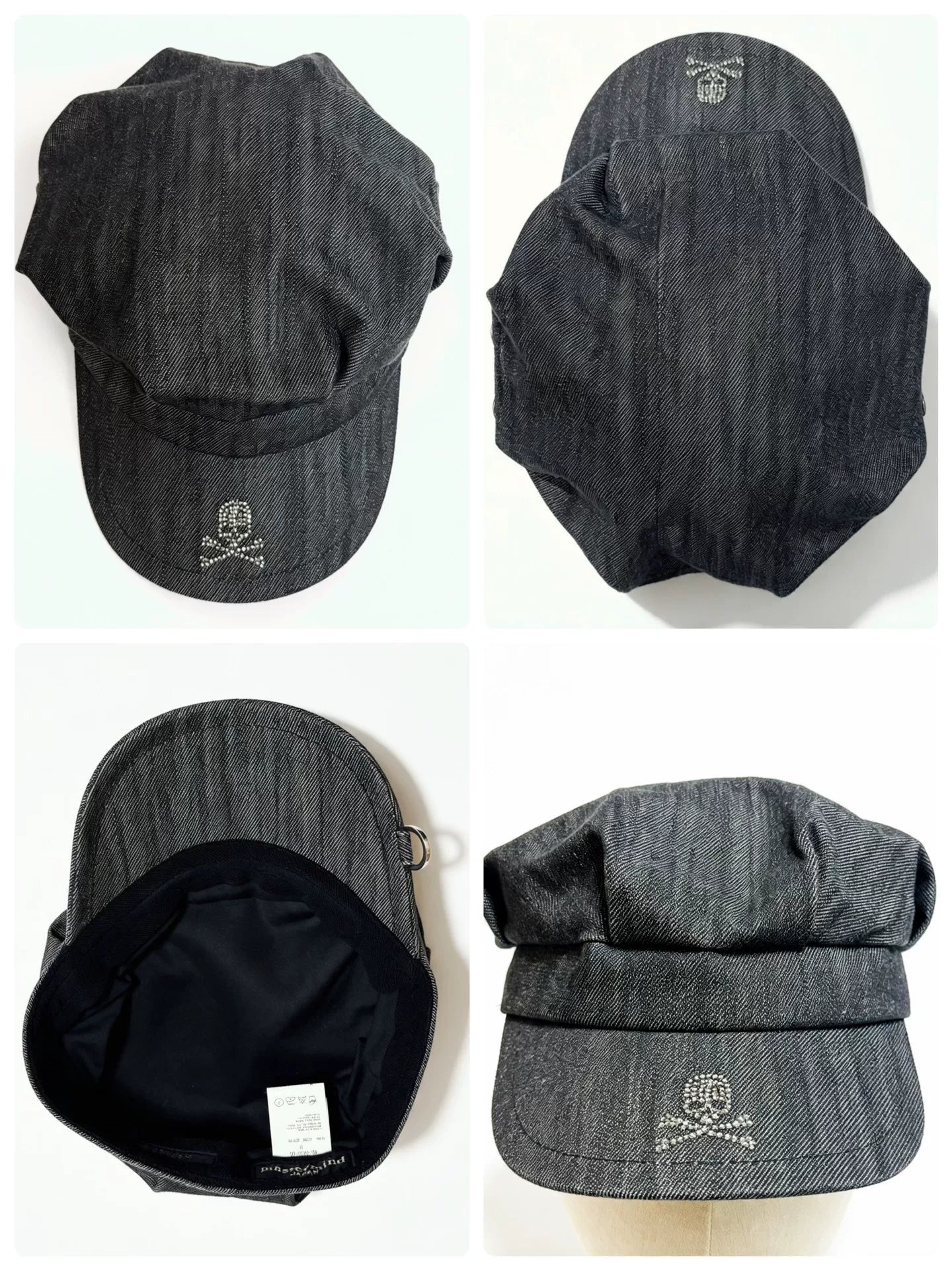Mastermind Japan 09SS Ace High Mainline Gatsby Newsboy Denim Cap