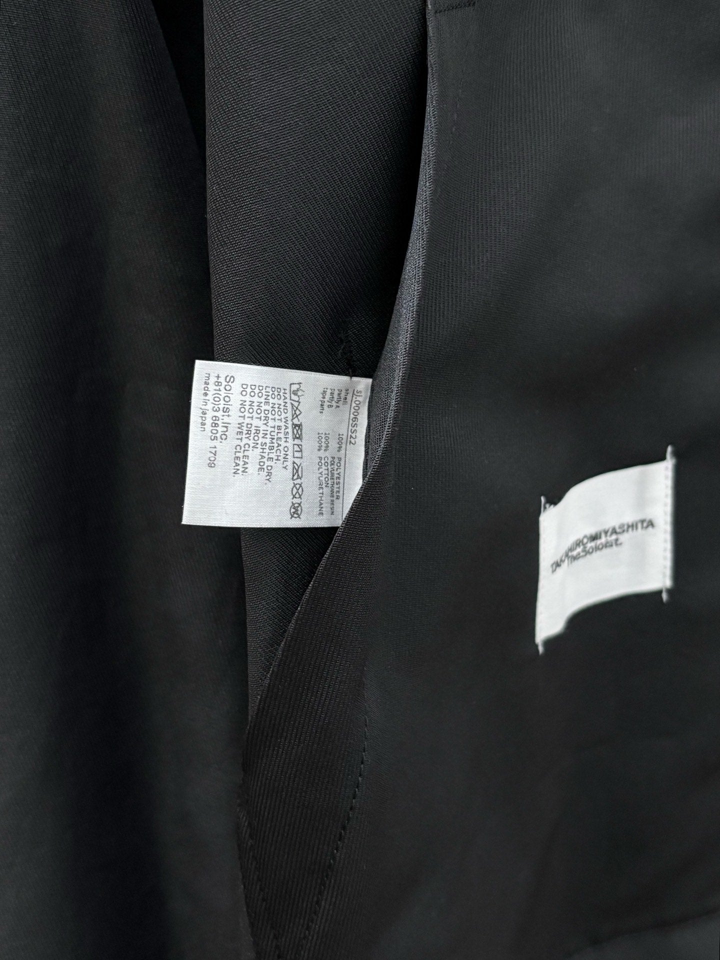 The Soloist SS22 Runway Reversible Cape Coat