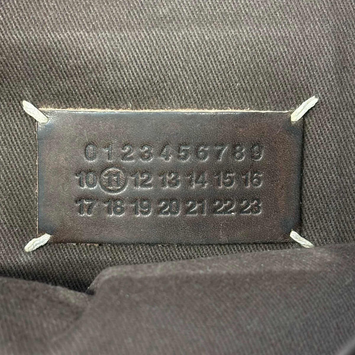Maison Martin Margiela |  turmeric messenger bag
