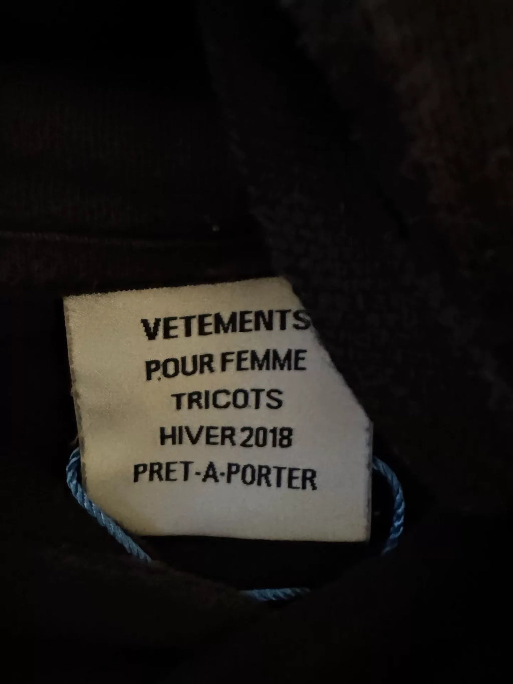 Vetements Titanic Hoodie