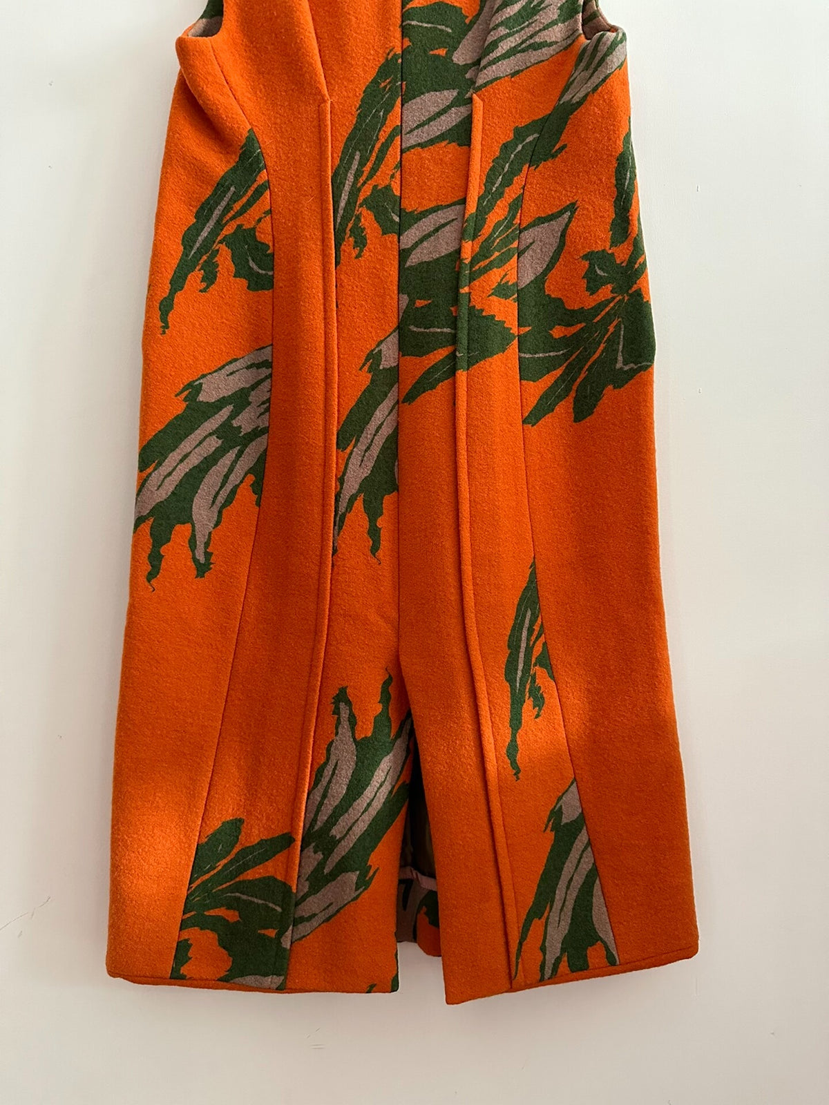 Undercover 1997 Sleeveless Fuzzy Wool Skirt