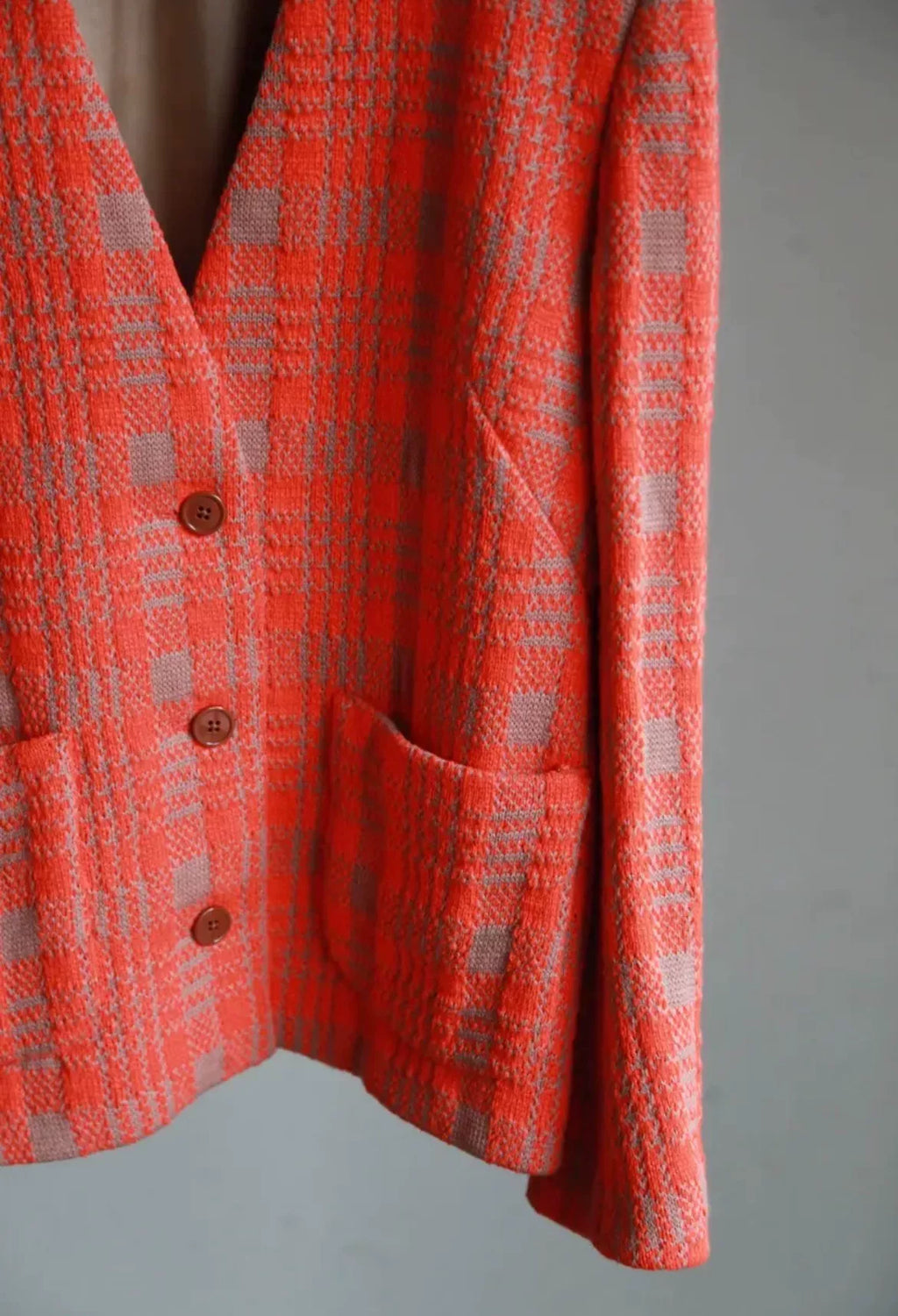Dries Van Noten Wool Plaid Jacket