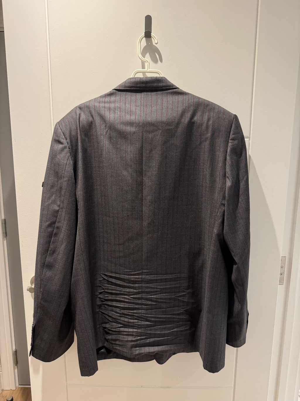 BALENCIAGA Gray Wool Blazer