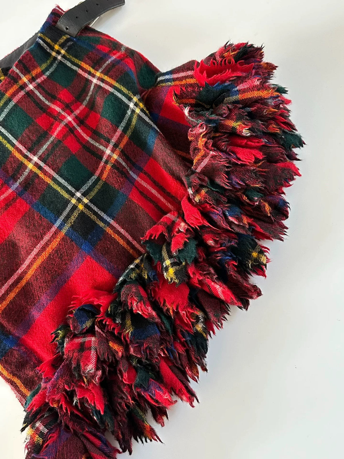 Comme Des Garcons Rei Kawakubo 2000 runway show piece, heavyweight three-dimensional pleated mini skirt