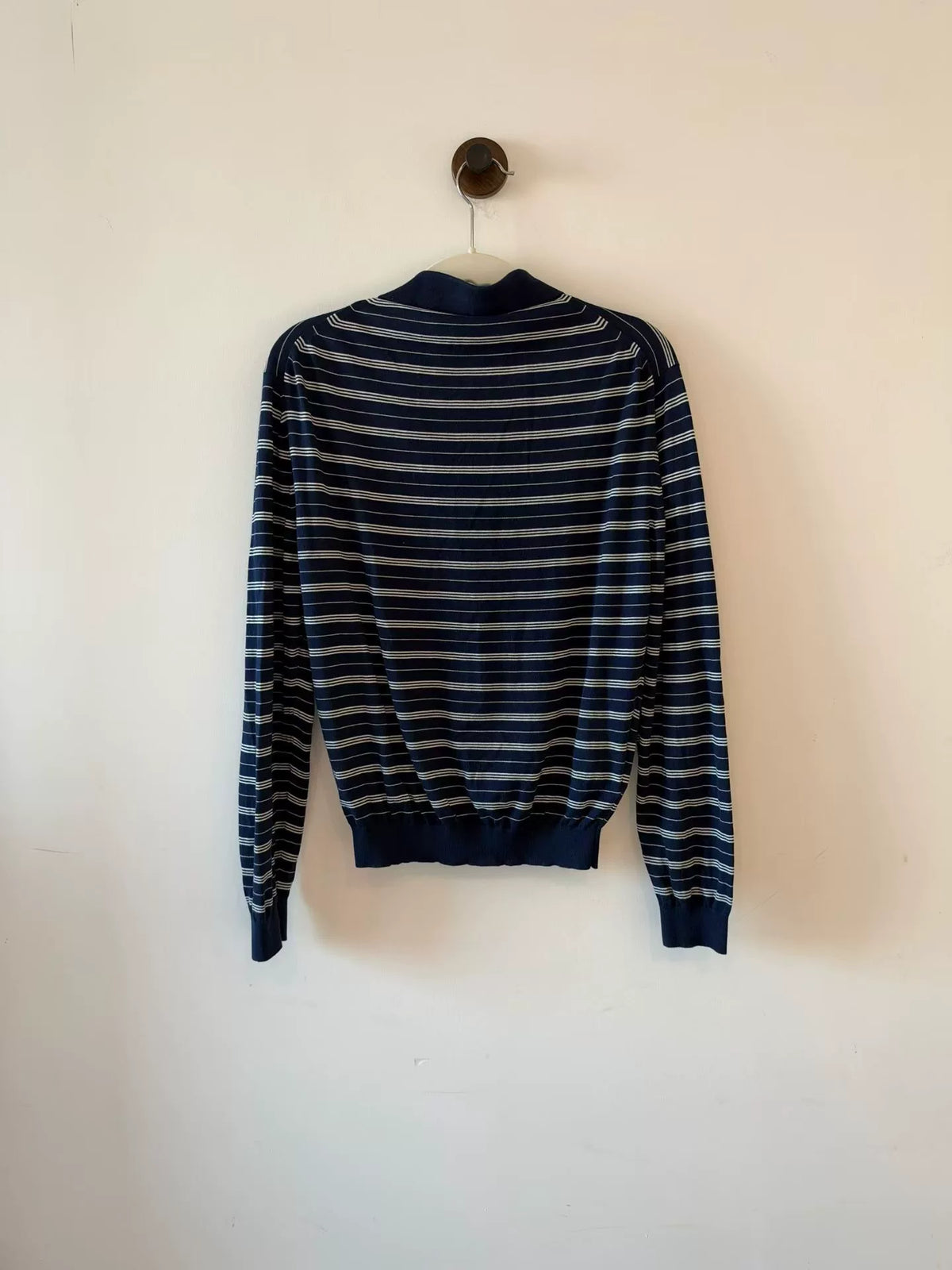 Miu Miu Striped Knit Sweater