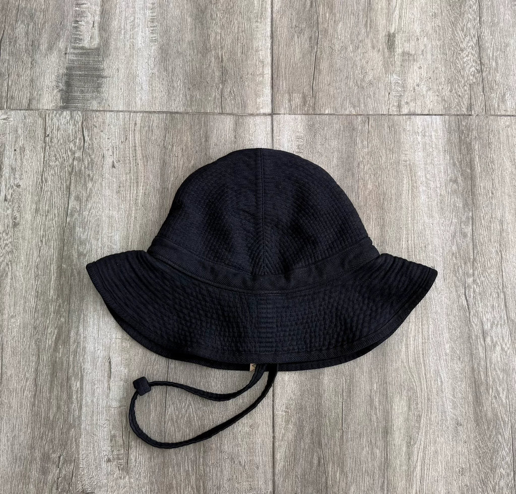 visvim PANAMKA SCOUT MOLESKIN Black Bucket Hat