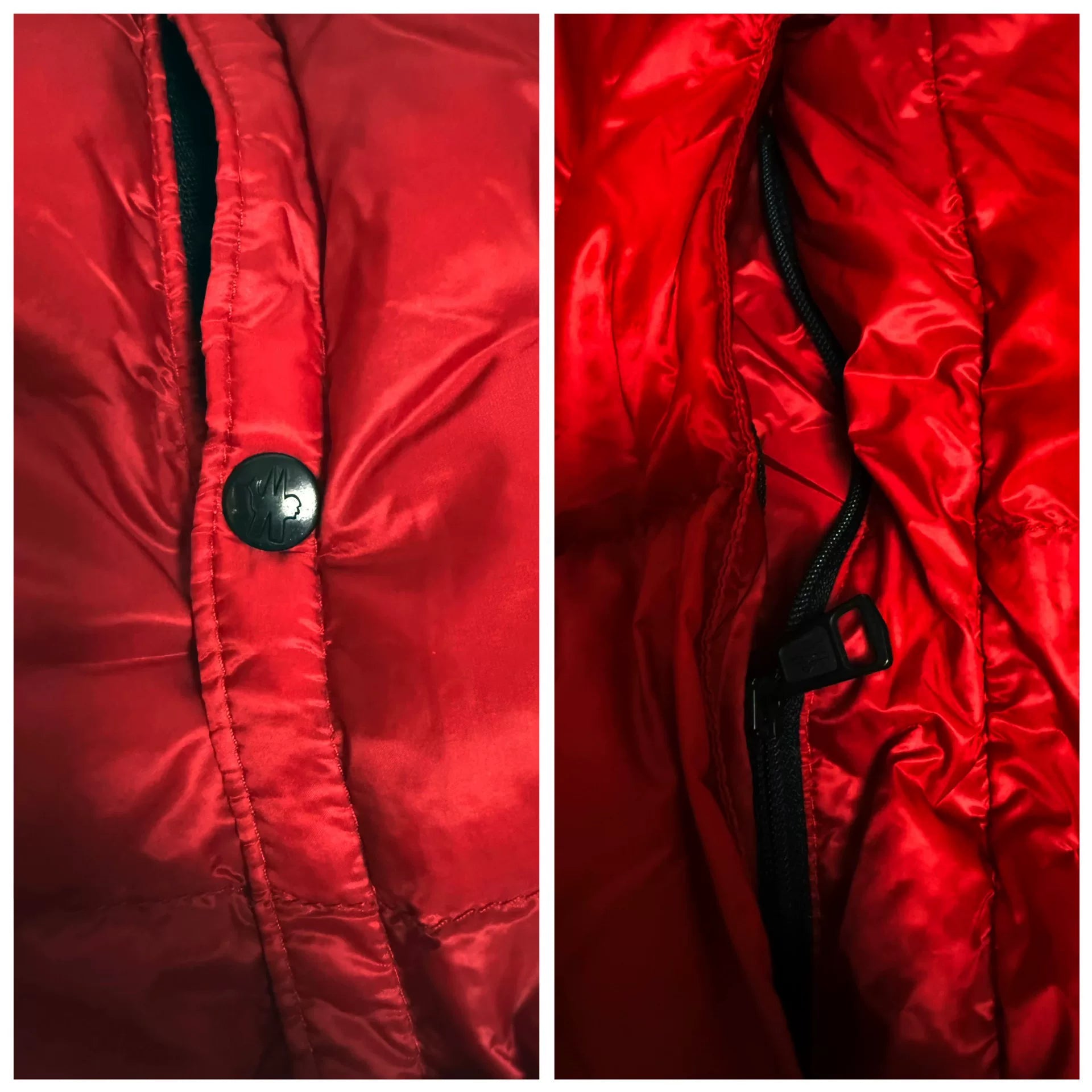 Moncler×fragment Genius Hotz Fujiwara Red Down Jacket