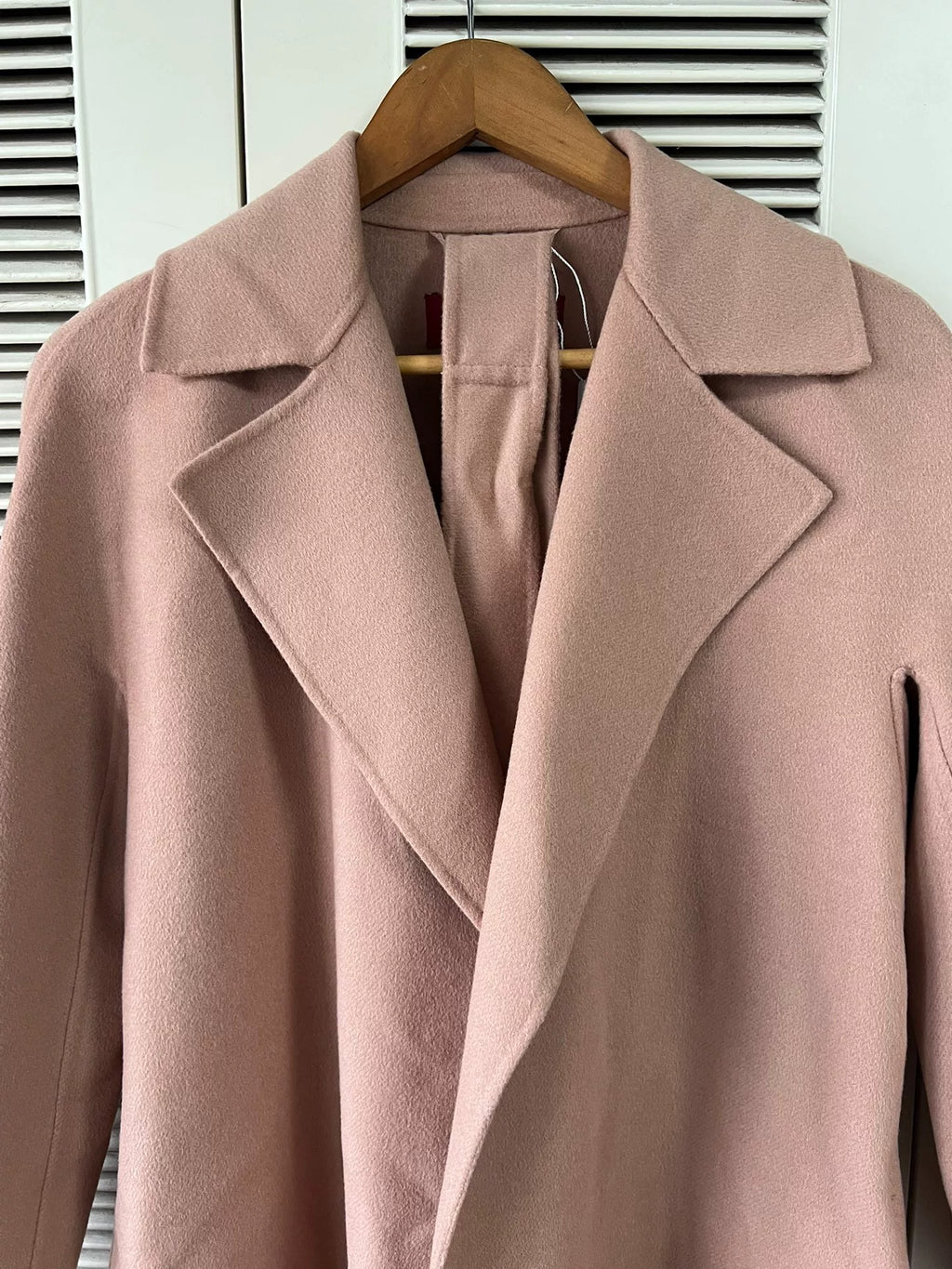 Max Mara Pink Wool Coat