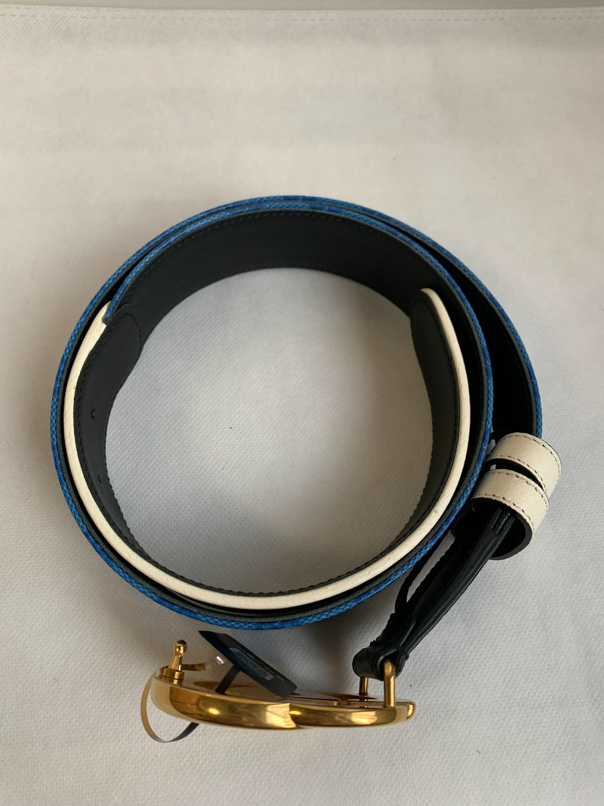 Gucci × Adidas GG Canvas Leather Belt