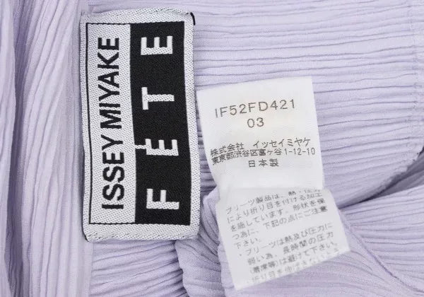 Issey Miyake Vintage Purple Pleated Top