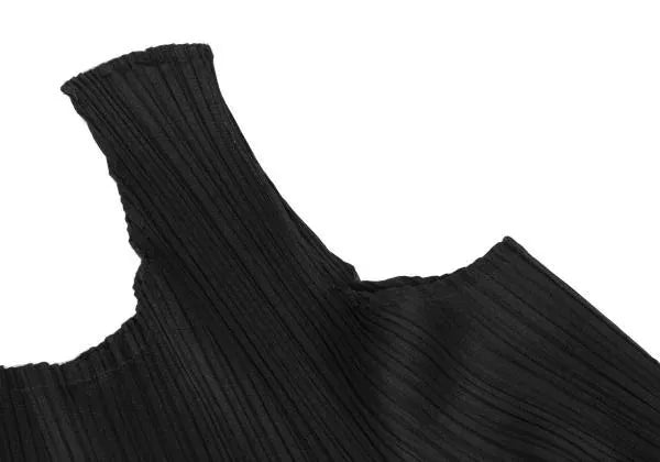 Issey Miyake Vintage Black Pleated Dress