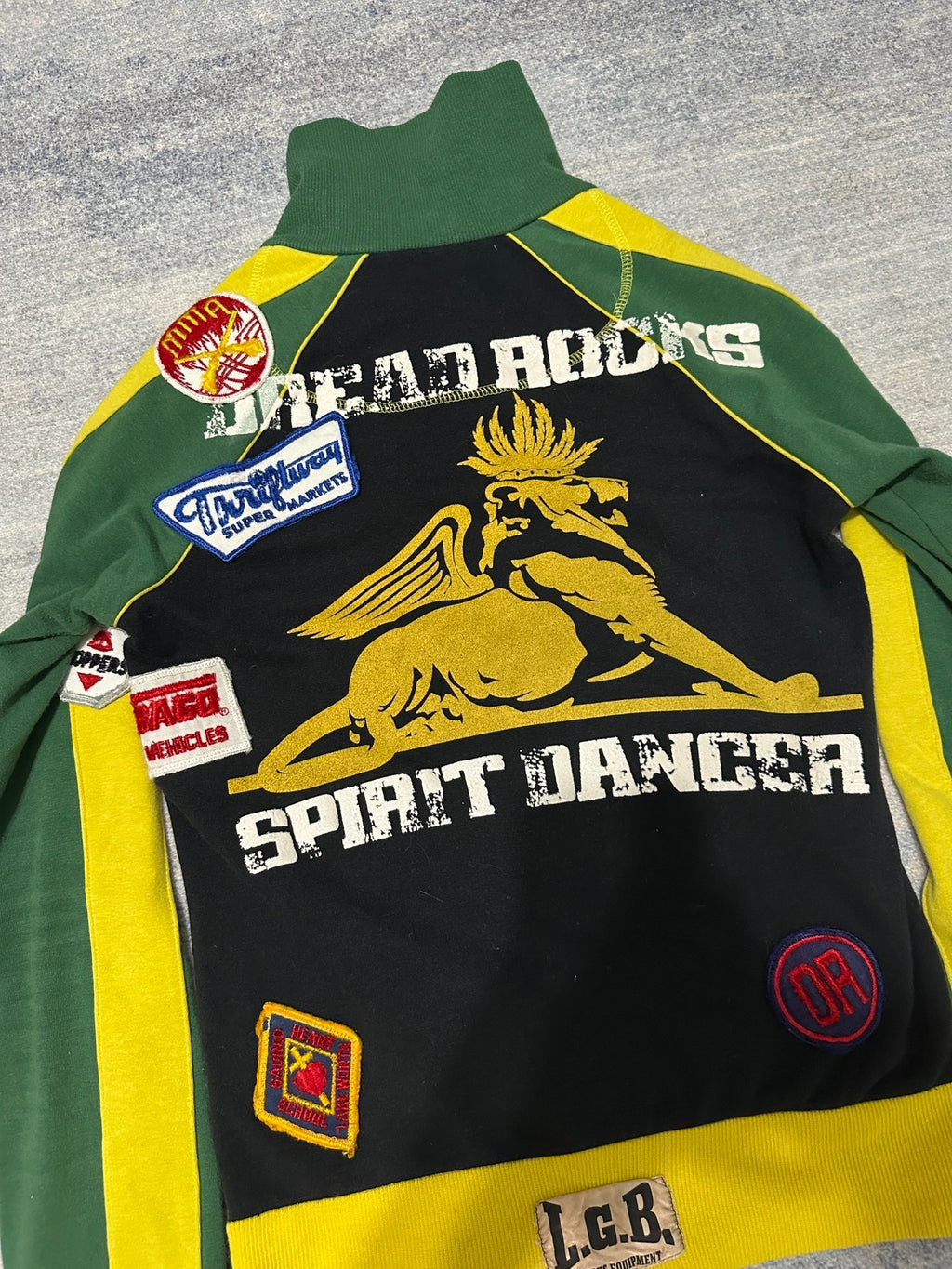 L.G.B. Sports Equipment Godspeed First Generation Indian Medal Tight Sports Jacket