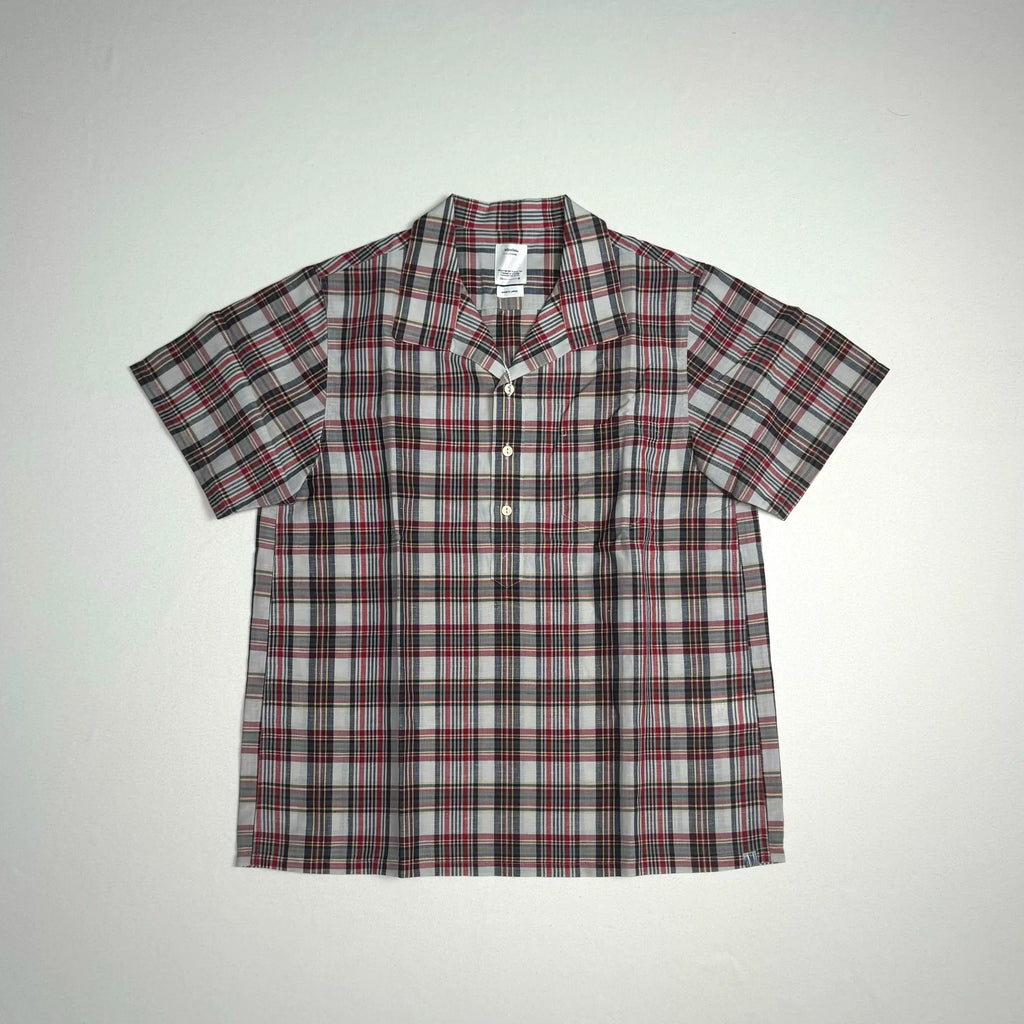 VISVIM 23SS Fairway P.O. Shirt S/S MADRAS Short-Sleeve Shirt