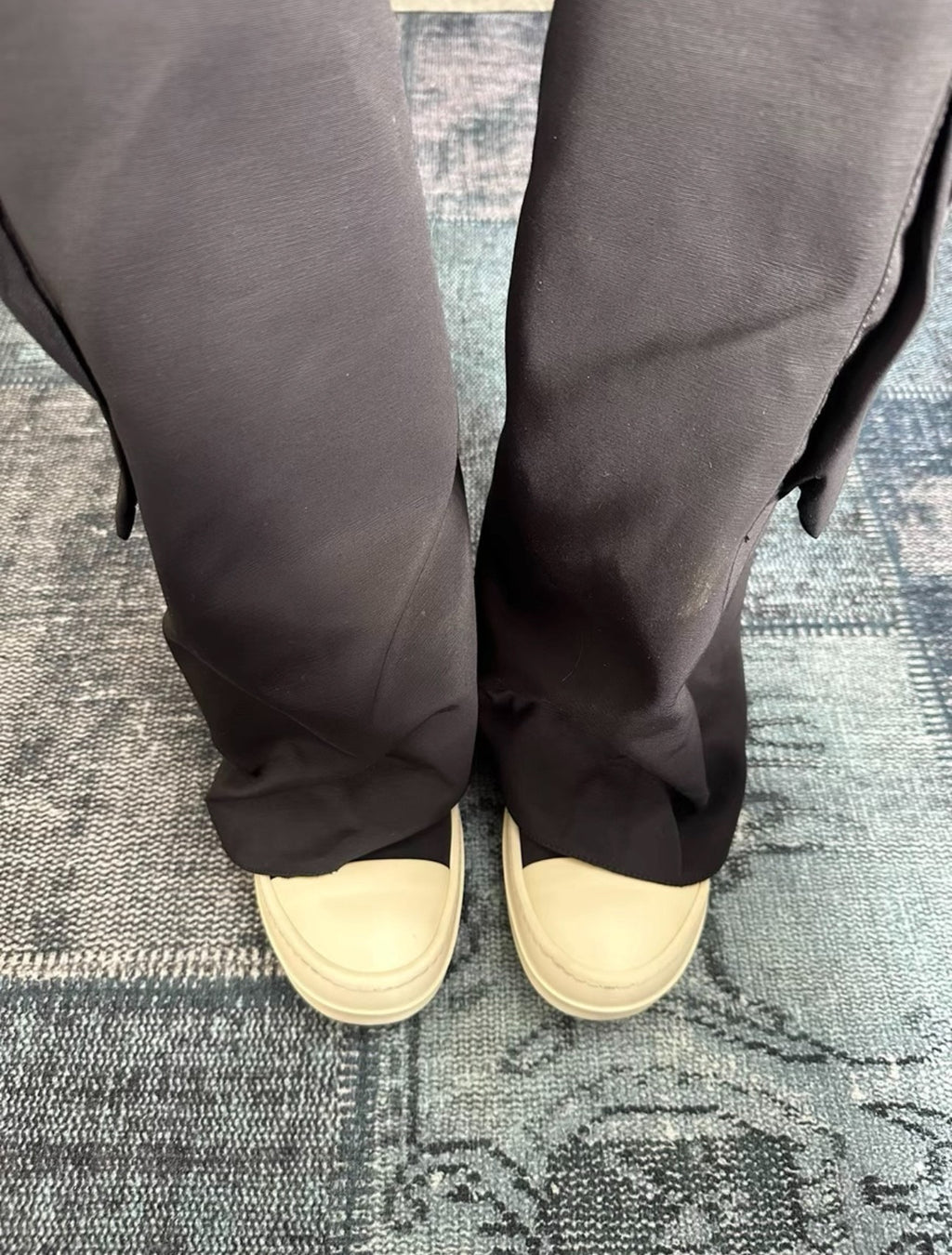 Rick Owens 23SS pant leg boots pocket boots
