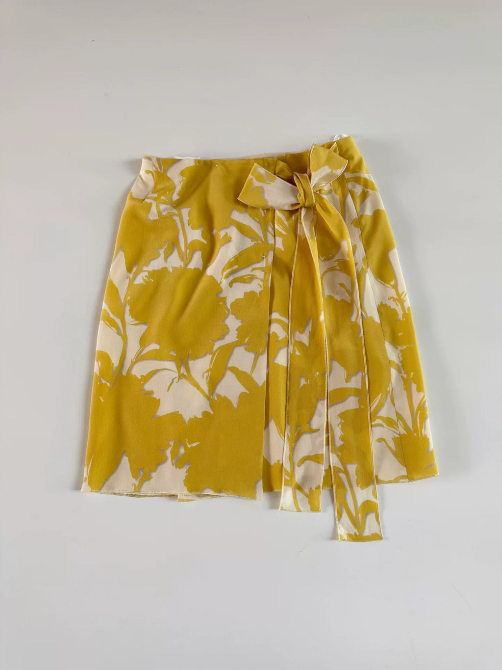 Prada Midi Silk Skirt