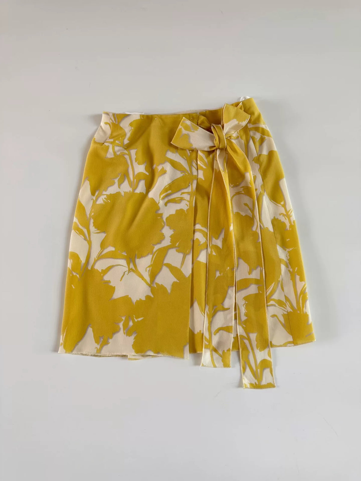 Prada Midi Silk Skirt