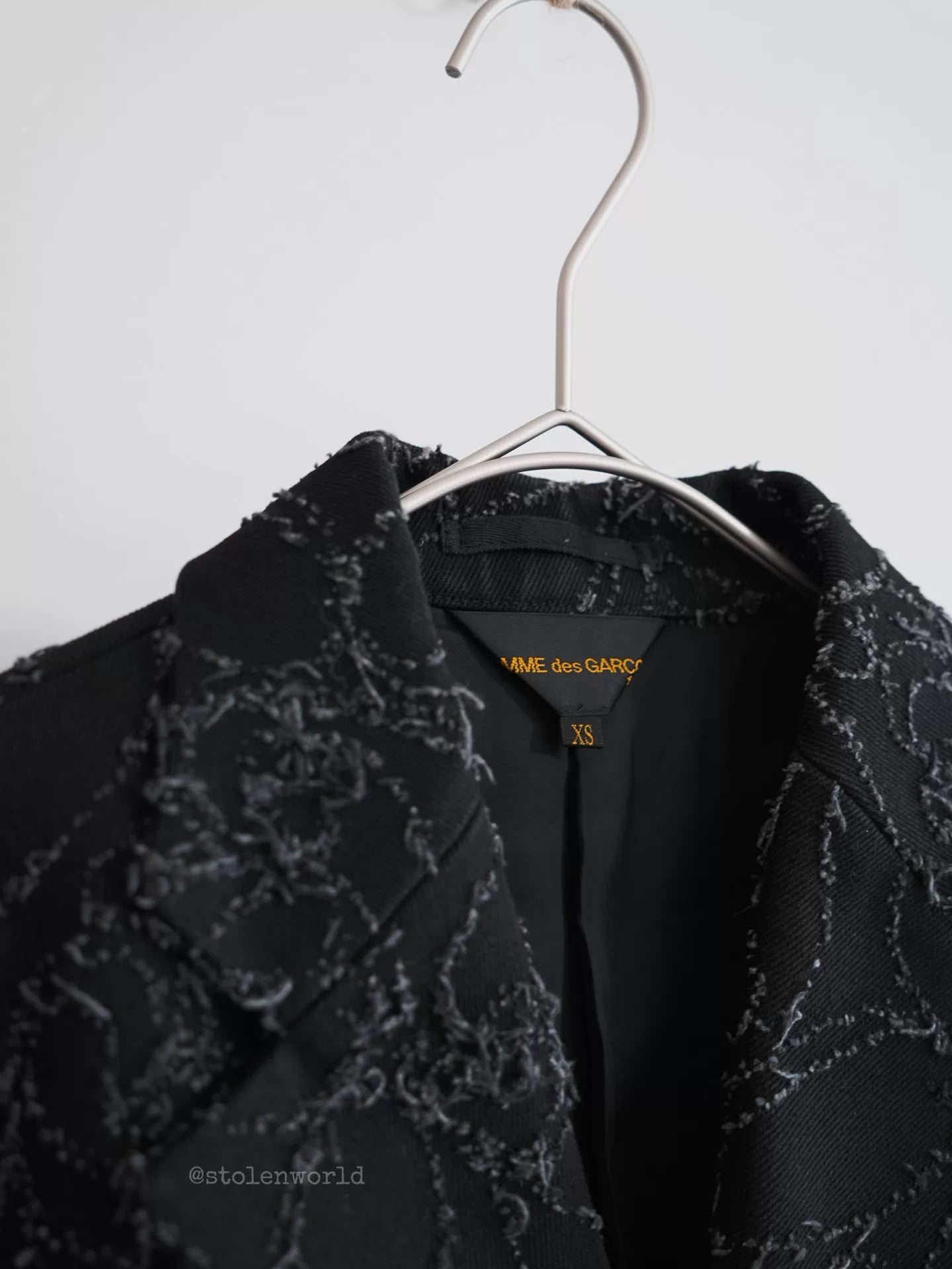 Comme Des Garcons 23SS Deconstructed Suit - Devines