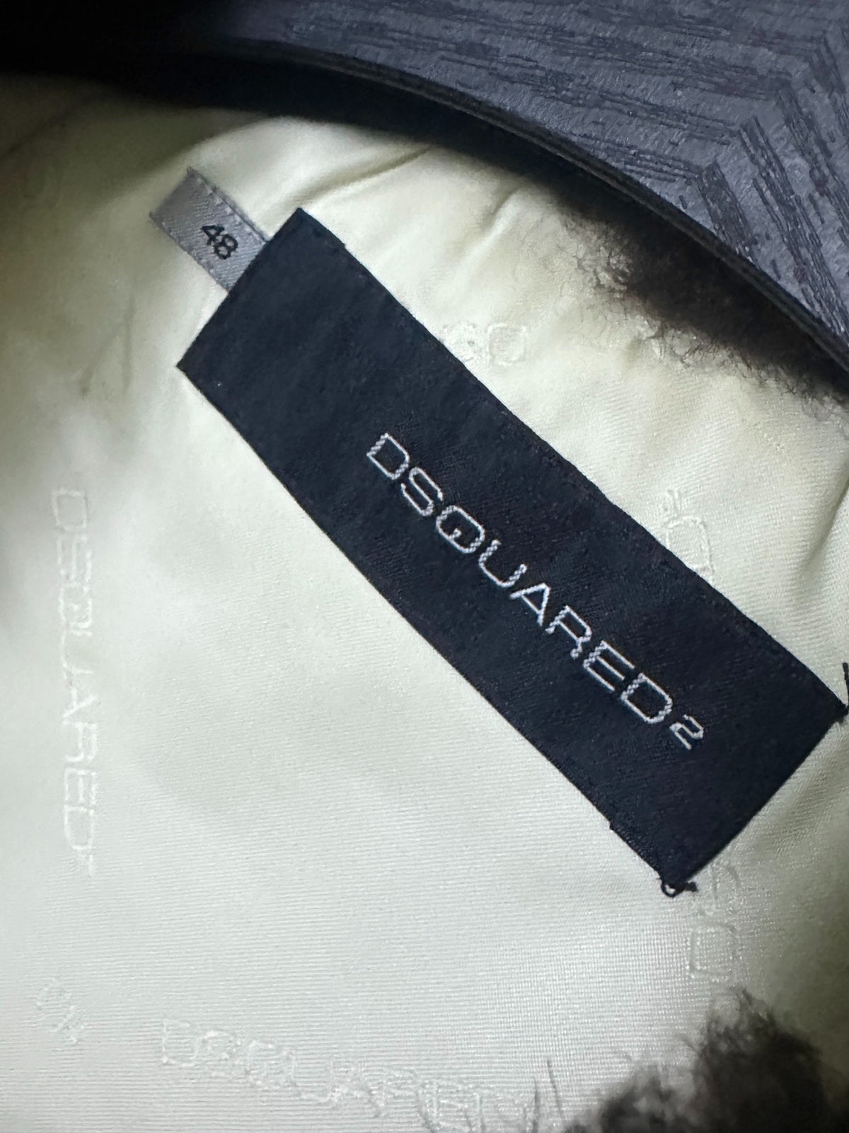 Dsquared Runway Zip-Up Biker Short Jacket