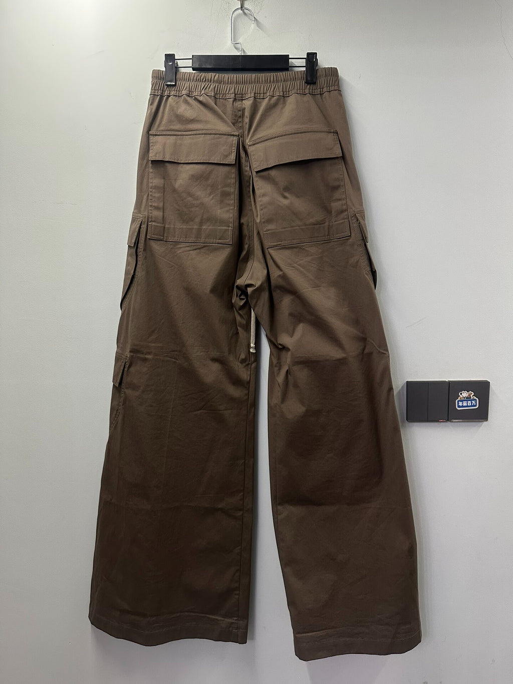 Rick Owens cargo bela wide-leg cargo pants brown
